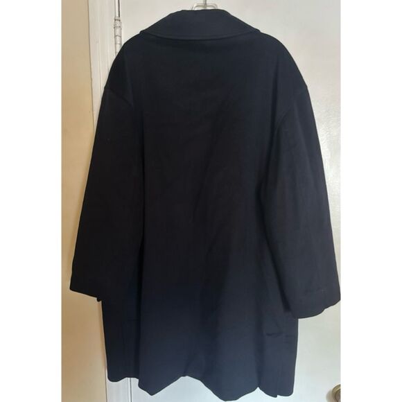 Loro Piana Storm System  rain protection CASHMERE DOUBLE BREASTED OVERCOAT XXL - Picture 5 of 15